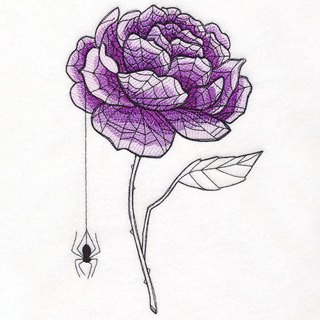 Tangled Spiderwebs Rose