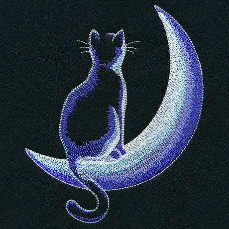 Crescent Moon Glow Cat