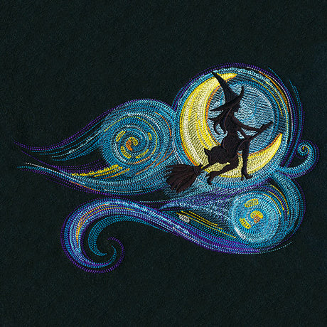 Starry Night Witch Border