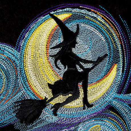 Starry Night Witch Border