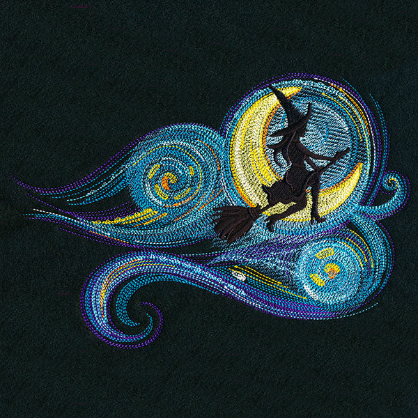 Starry Night Witch Border