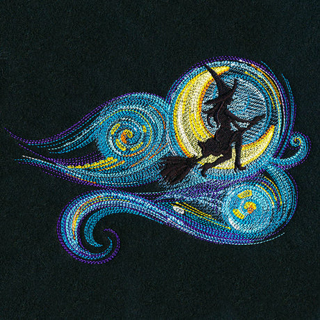 Starry Night Witch Border