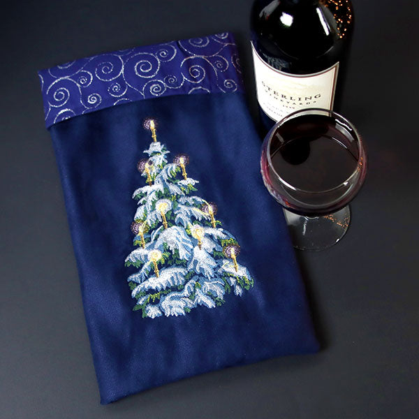 Glowing Candlelit Tree