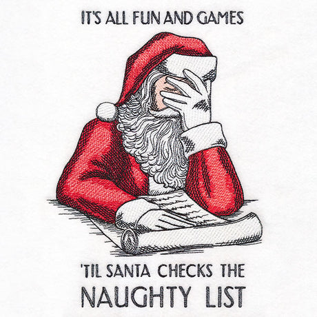 It's All Fun and Games 'Til Santa Checks the Naughty List
