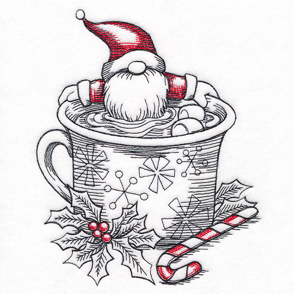 A Day at the Christmas Spa Hot Cocoa Gnome