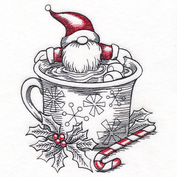 A Day at the Christmas Spa Hot Cocoa Gnome