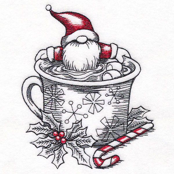 A Day at the Christmas Spa Hot Cocoa Gnome