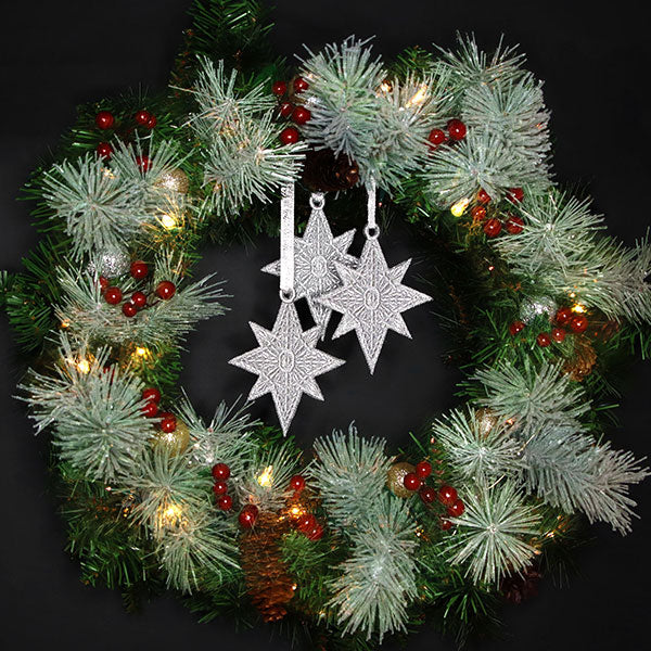 Christmas Star Ornament (Lace)