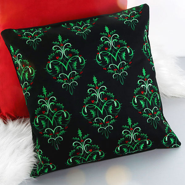 Baroque Christmas Holly Bouquet