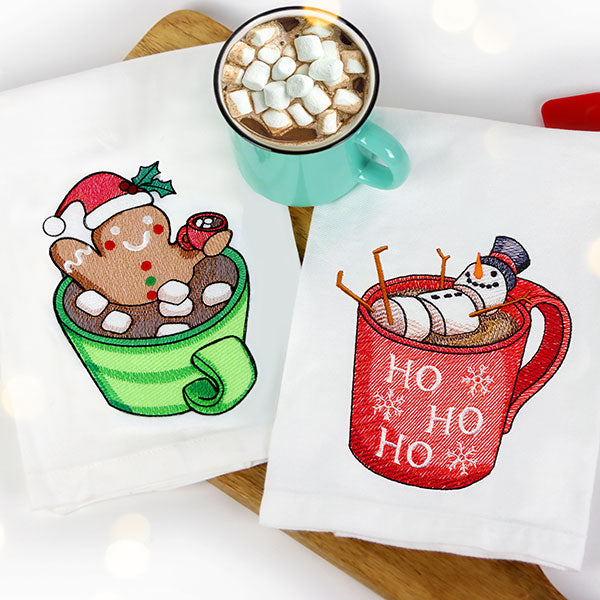 Hangin' Out Hot Cocoa Gingerbread Man