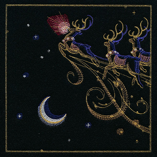 Wonder & Cheer Santa's Flight Scene 1