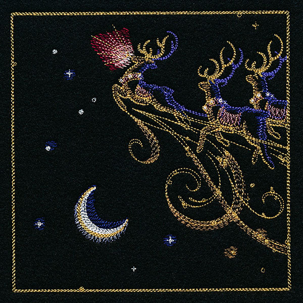 Wonder & Cheer Santa's Flight Scene 1