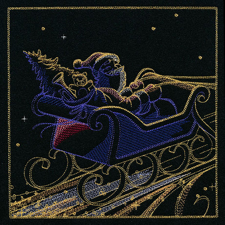 Wonder & Cheer Santa's Flight Scene 3