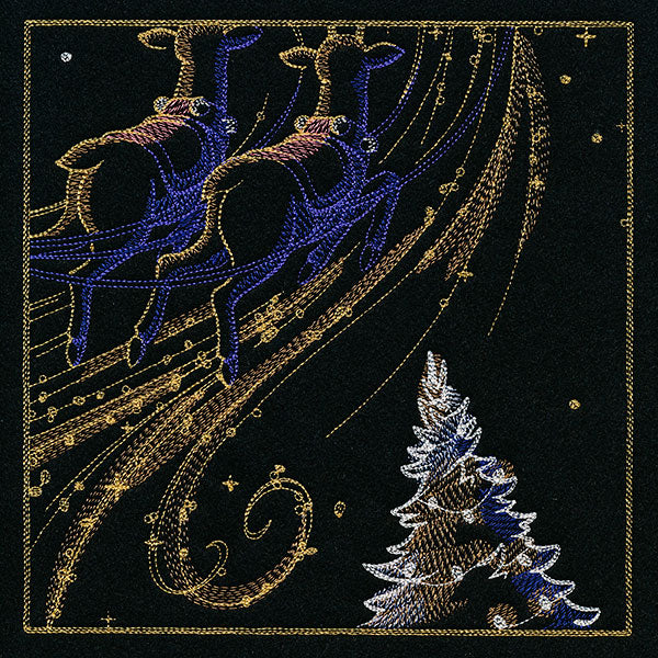 Wonder & Cheer Santa's Flight Scene 4