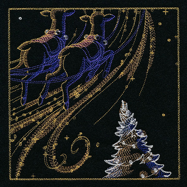 Wonder & Cheer Santa's Flight Scene 4