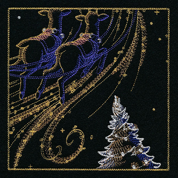 Wonder & Cheer Santa's Flight Scene 4