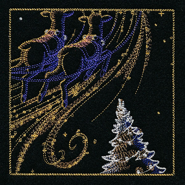 Wonder & Cheer Santa's Flight Scene 4