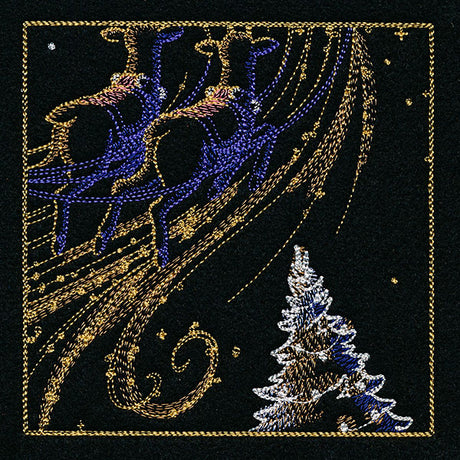 Wonder & Cheer Santa's Flight Scene 4