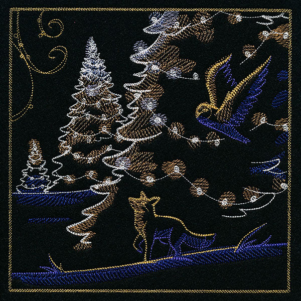 Wonder & Cheer Santa's Flight Scene 6