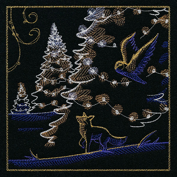 Wonder & Cheer Santa's Flight Scene 6