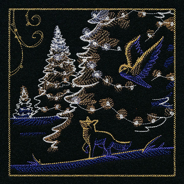 Wonder & Cheer Santa's Flight Scene 6