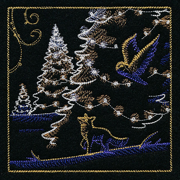 Wonder & Cheer Santa's Flight Scene 6