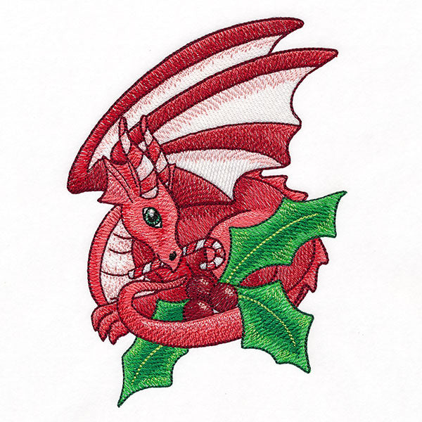 Christmas Peppermint Dragon