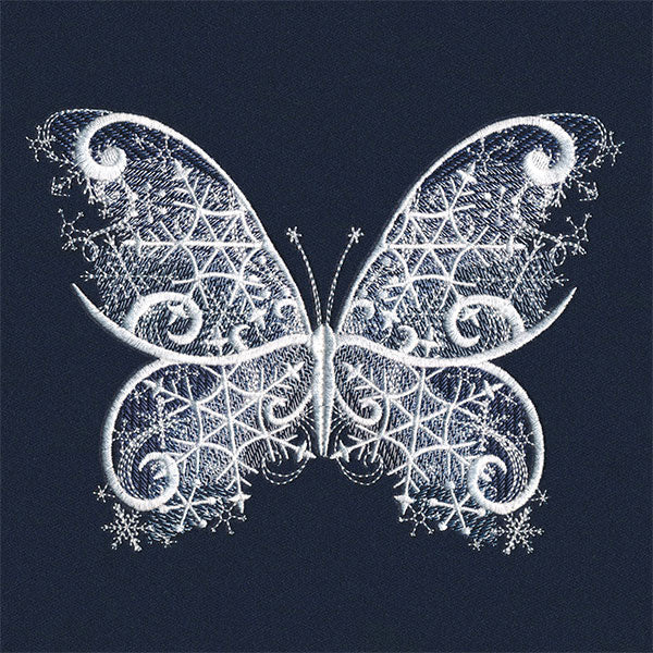 Frosted in Wonder Snowflake Butterfly