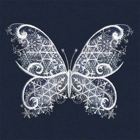Frosted in Wonder Snowflake Butterfly