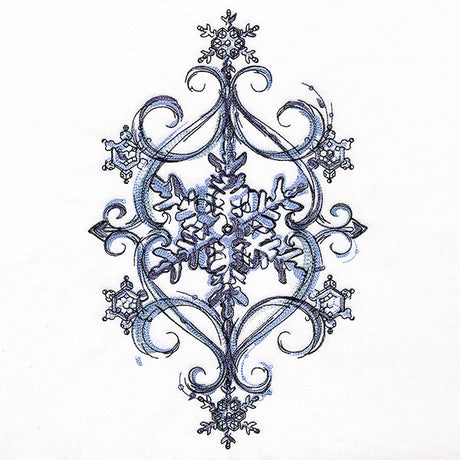 Mesmerized by Winter Snowflakes Feature