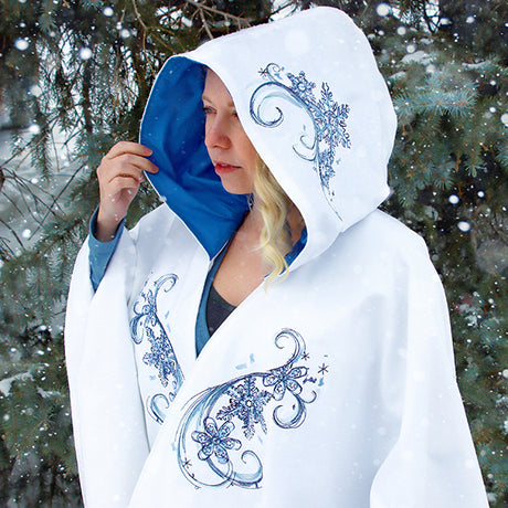 Mesmerized by Winter Snowflakes Corner