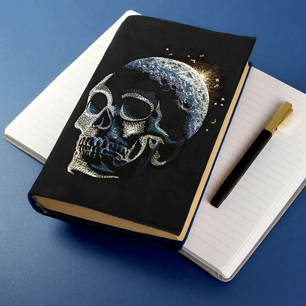 The Dawn of Creativity Moon Skull