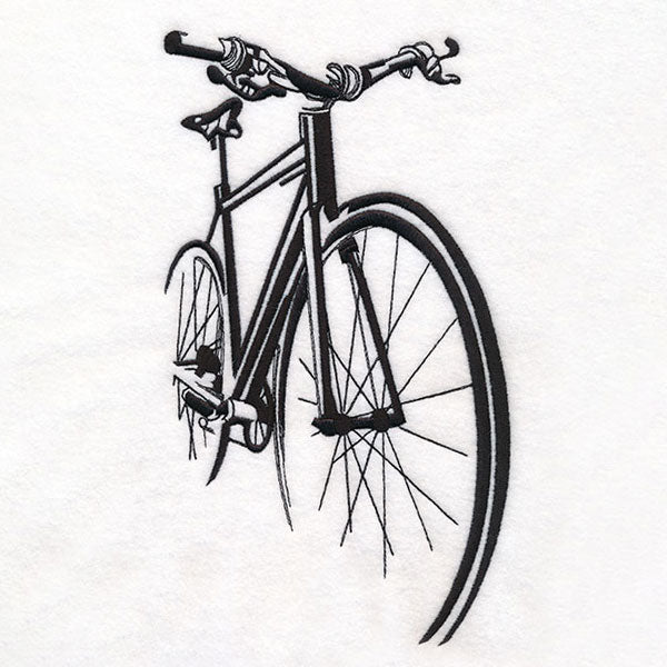 Hit the Trails Bike Silhouette