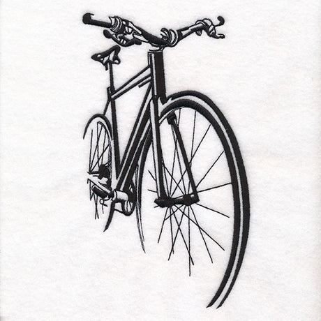 Hit the Trails Bike Silhouette