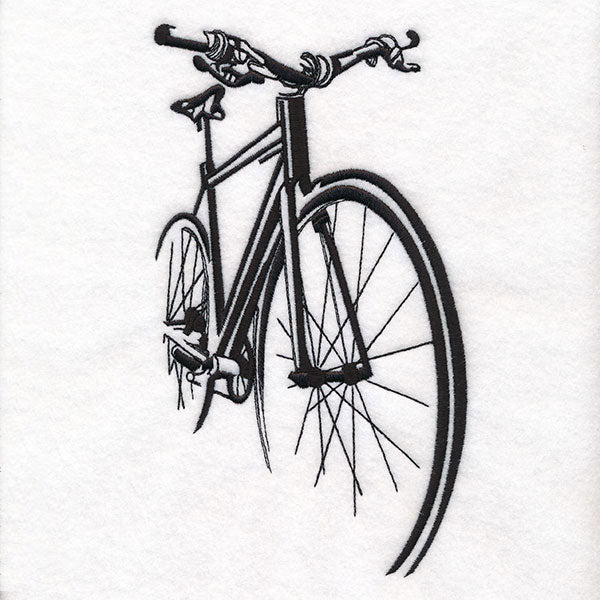 Hit the Trails Bike Silhouette