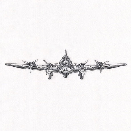 Ready for Takeoff Vintage Airplane Etching