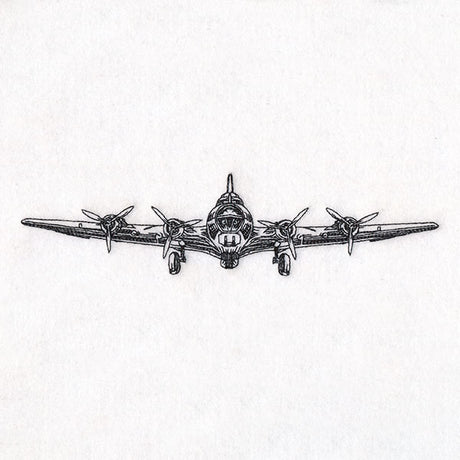 Ready for Takeoff Vintage Airplane Etching