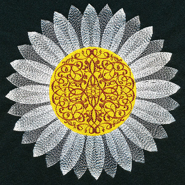 Botanical Filigree Daisy