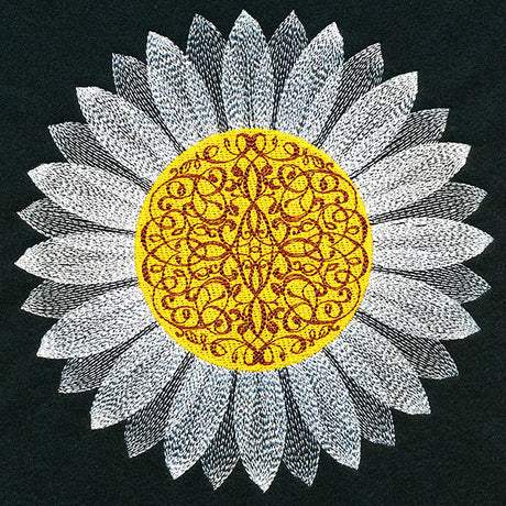 Botanical Filigree Daisy