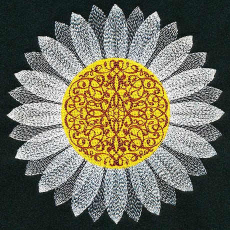 Botanical Filigree Daisy