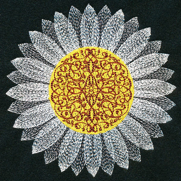 Botanical Filigree Daisy