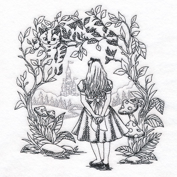 Lost in Wonderland Scene