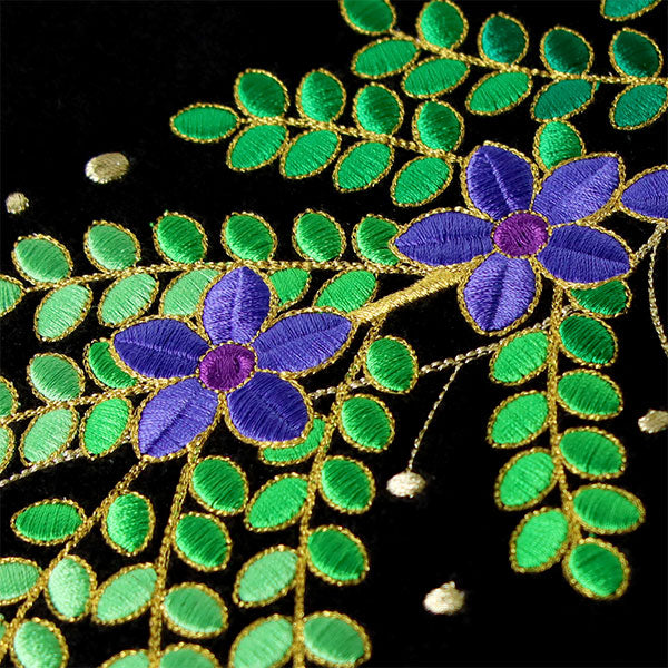 Wrapped in Gold Flowers and Botanicals Spray