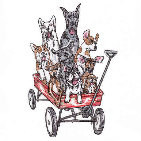 Wild & Wagging Dog Wagon Ride