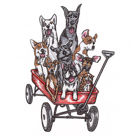 Wild & Wagging Dog Wagon Ride