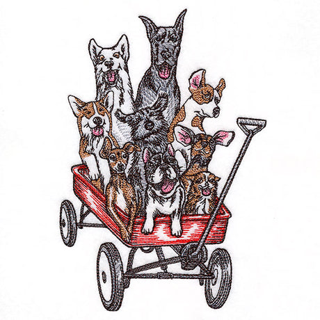 Wild & Wagging Dog Wagon Ride