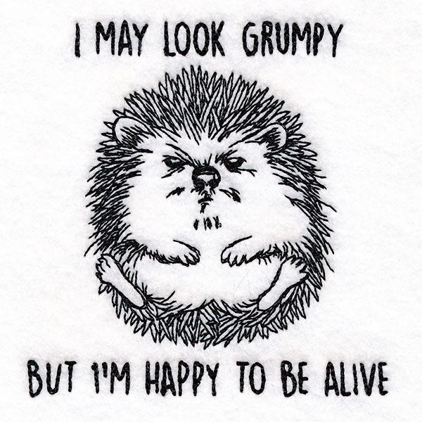 Happy to Be Alive Hedgehog