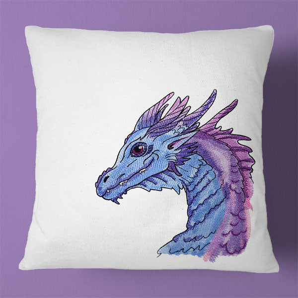 A Stitch of Fantasy Dragon Head