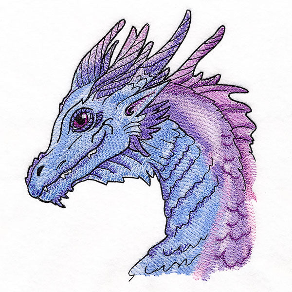 A Stitch of Fantasy Dragon Head