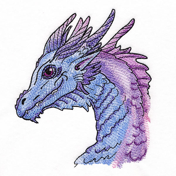 A Stitch of Fantasy Dragon Head
